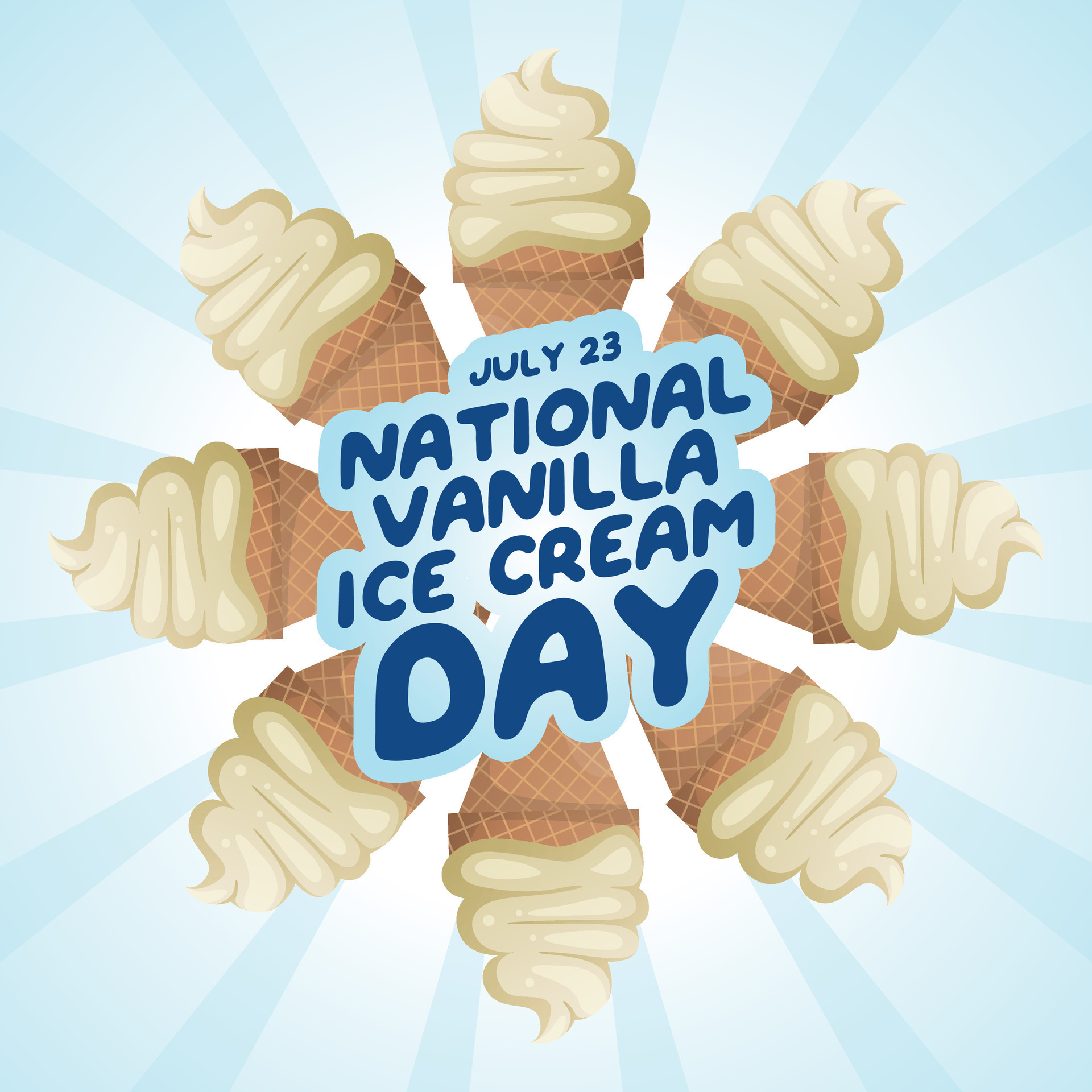 National Vanilla Ice Cream Day 2024 Agace Ariadne