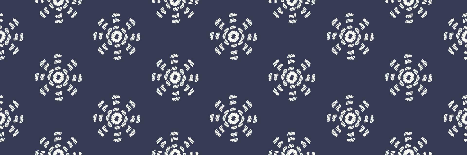 Ikat Seamless Pattern tribal art Embroidery, Ikat stripe Digital textile Asian Design for Prints Fabric saree Mughal Swaths texture Kurti Kurtis Kurtas, Motif Batik vector