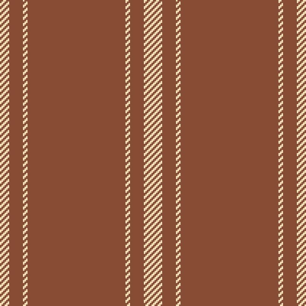 Textile fabric pattern of background vertical stripe with a seamless texture vector lines.