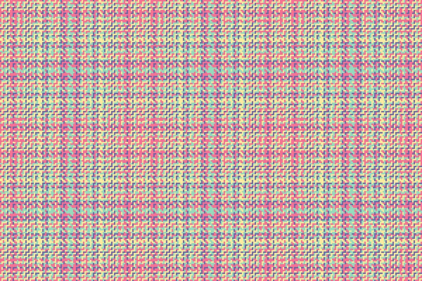 Seamless plaid texture of textile background fabric with a pattern tartan check vector. vector