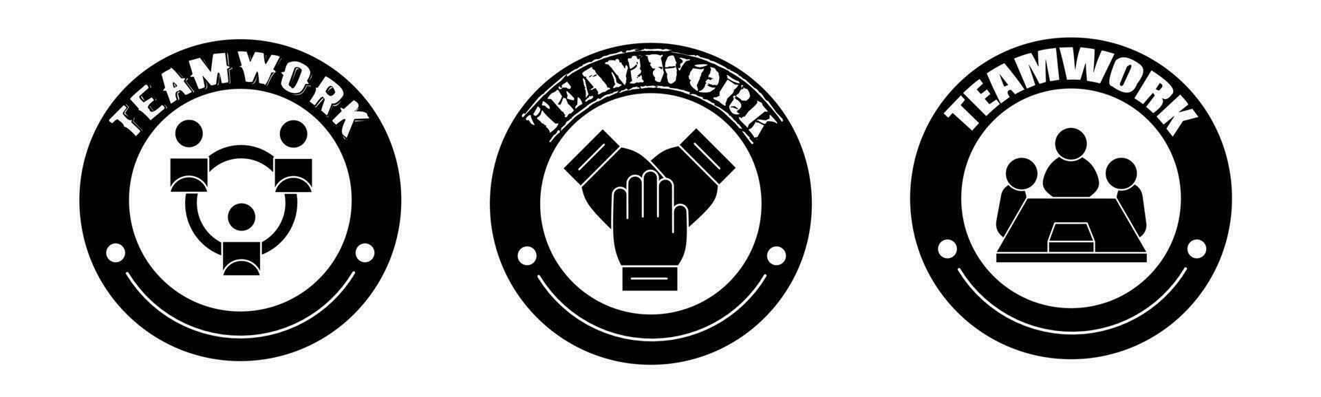 Teamwork product sale icon vector illustration. Design for shop and sale banner business.