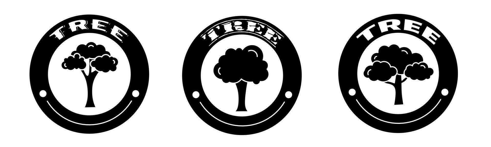 Tree product sale icon vector illustration. Design for shop and sale banner business.