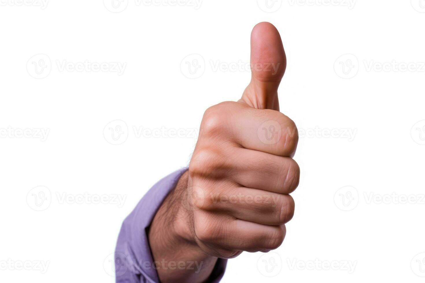 A Hand Giving a Thumbs-Up Sign photo