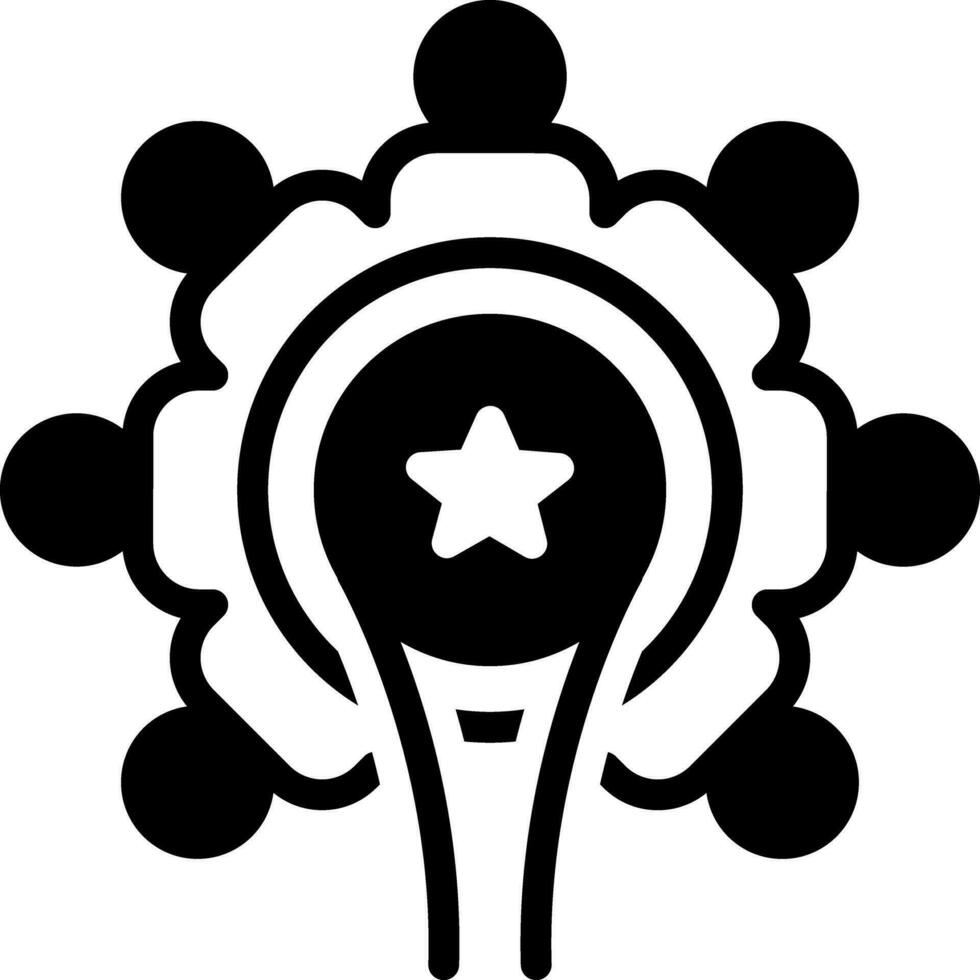solid icon for union vector