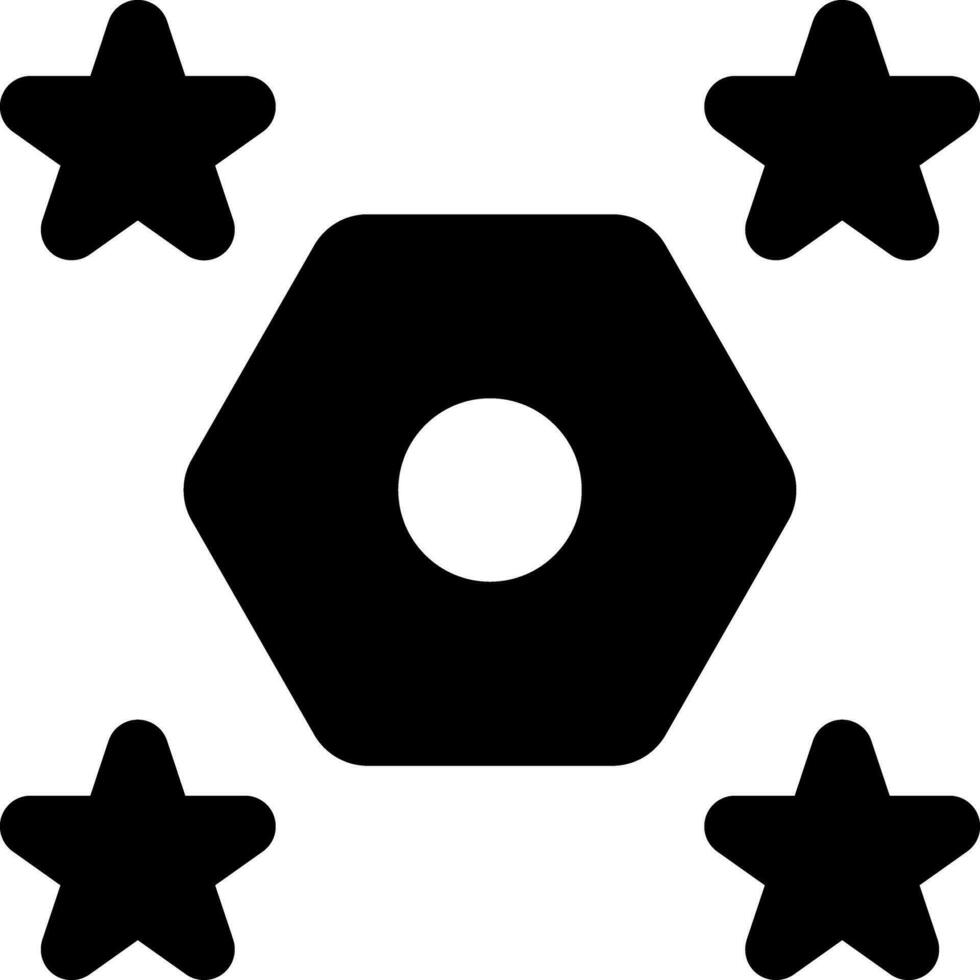 solid icon for odds vector