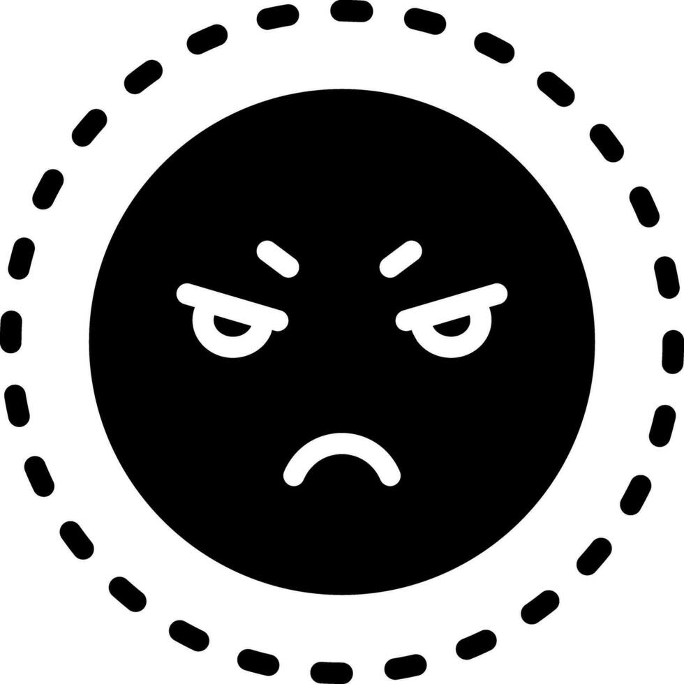 solid icon for reaction vector