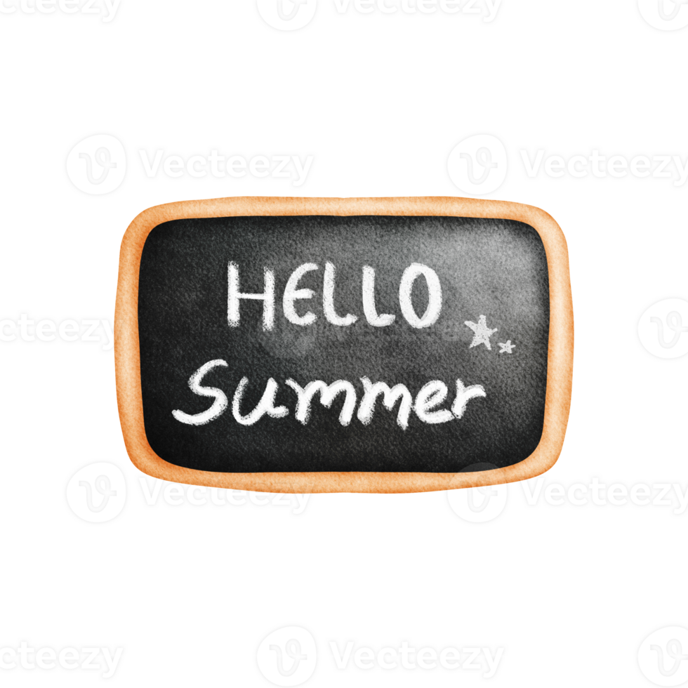 Hello summer board png