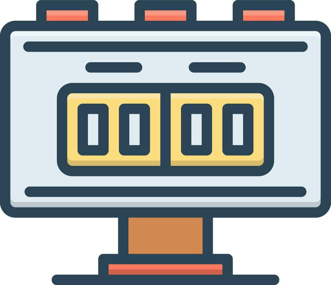 color icon for score vector