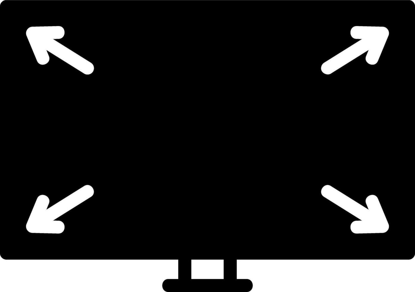 solid icon for largely vector