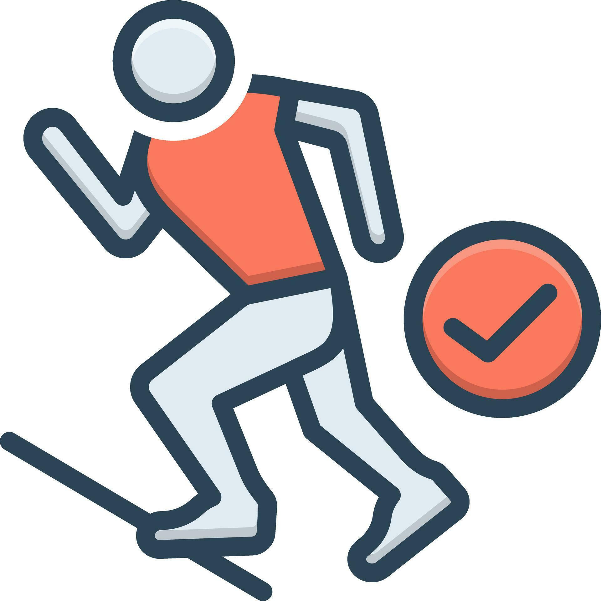 solid icon for ready 26539165 Vector Art at Vecteezy