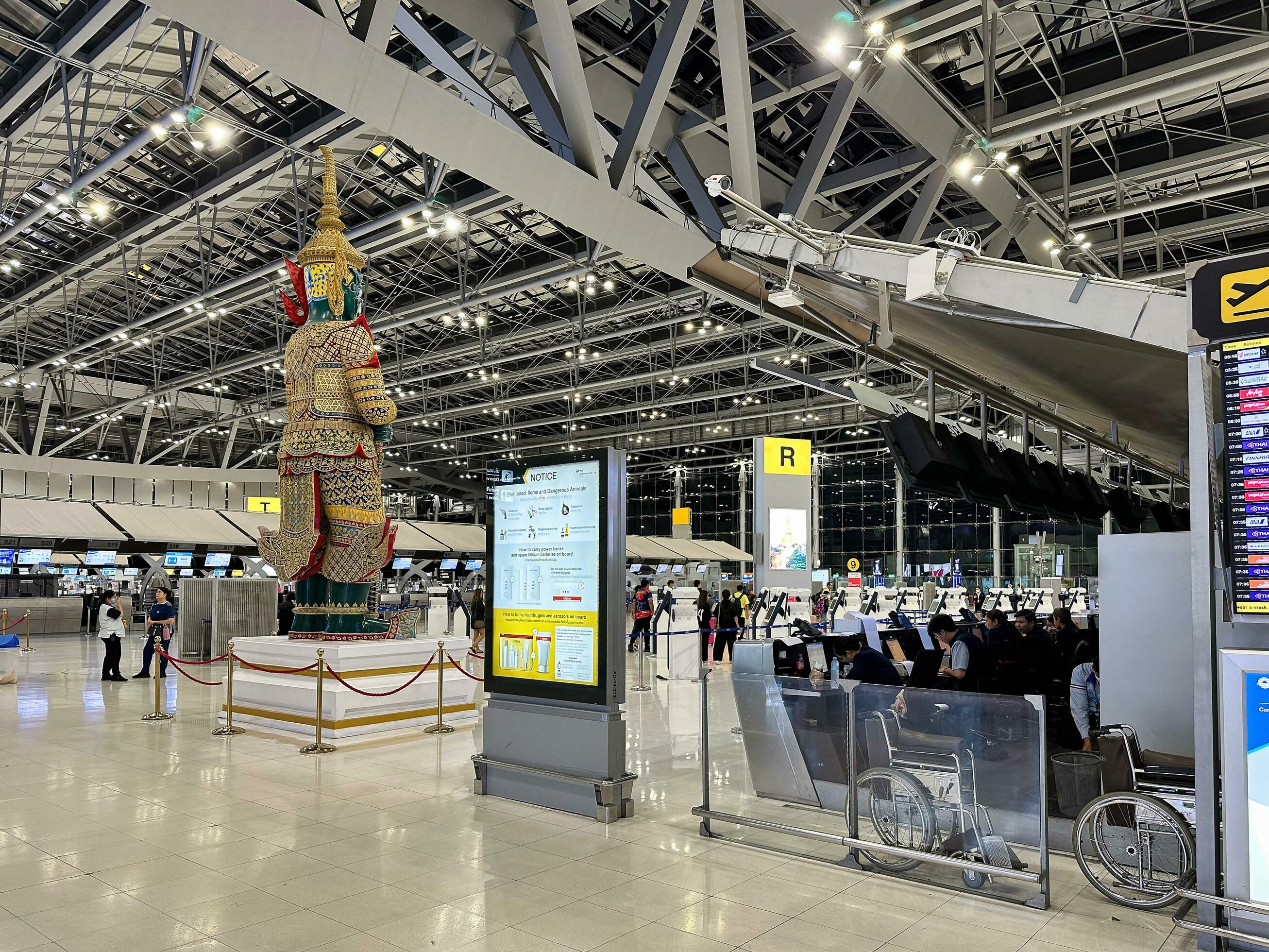 Entfernug Flughafen Suvarnabhumi Lumini-park www.vecteezy.com