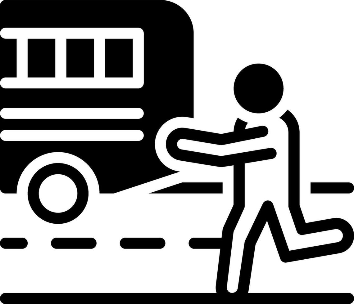 solid icon for unfortunately vector