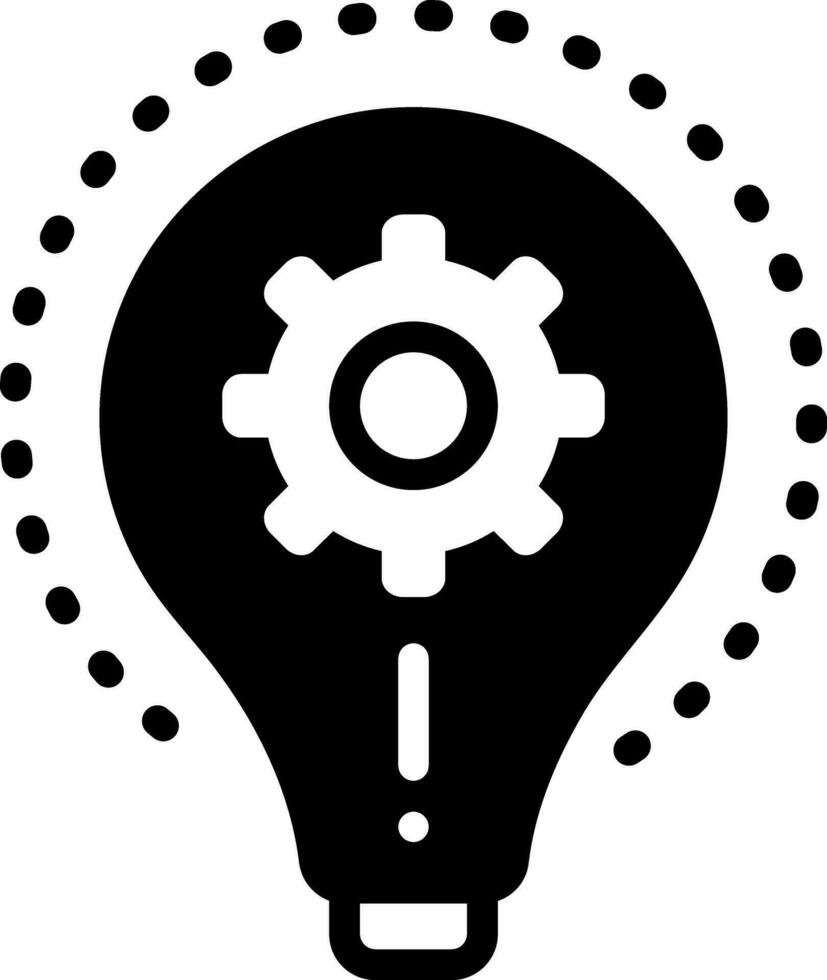 solid icon for realize vector