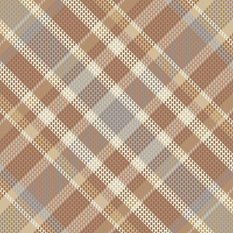 Tartan or plaid vintage color pattern. vector