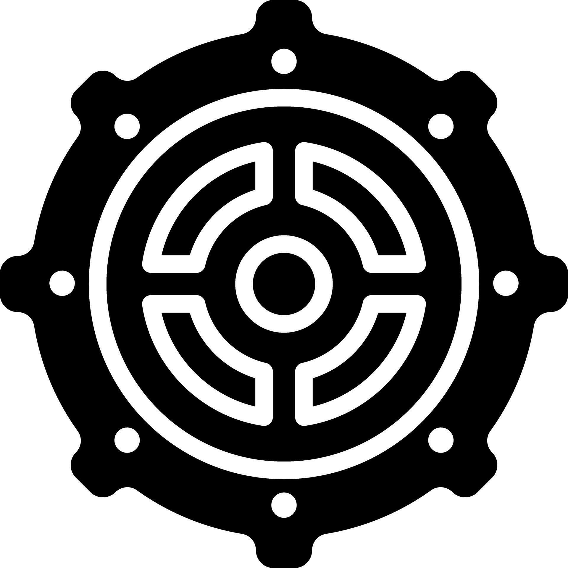 solid icon for gear 26540112 Vector Art at Vecteezy