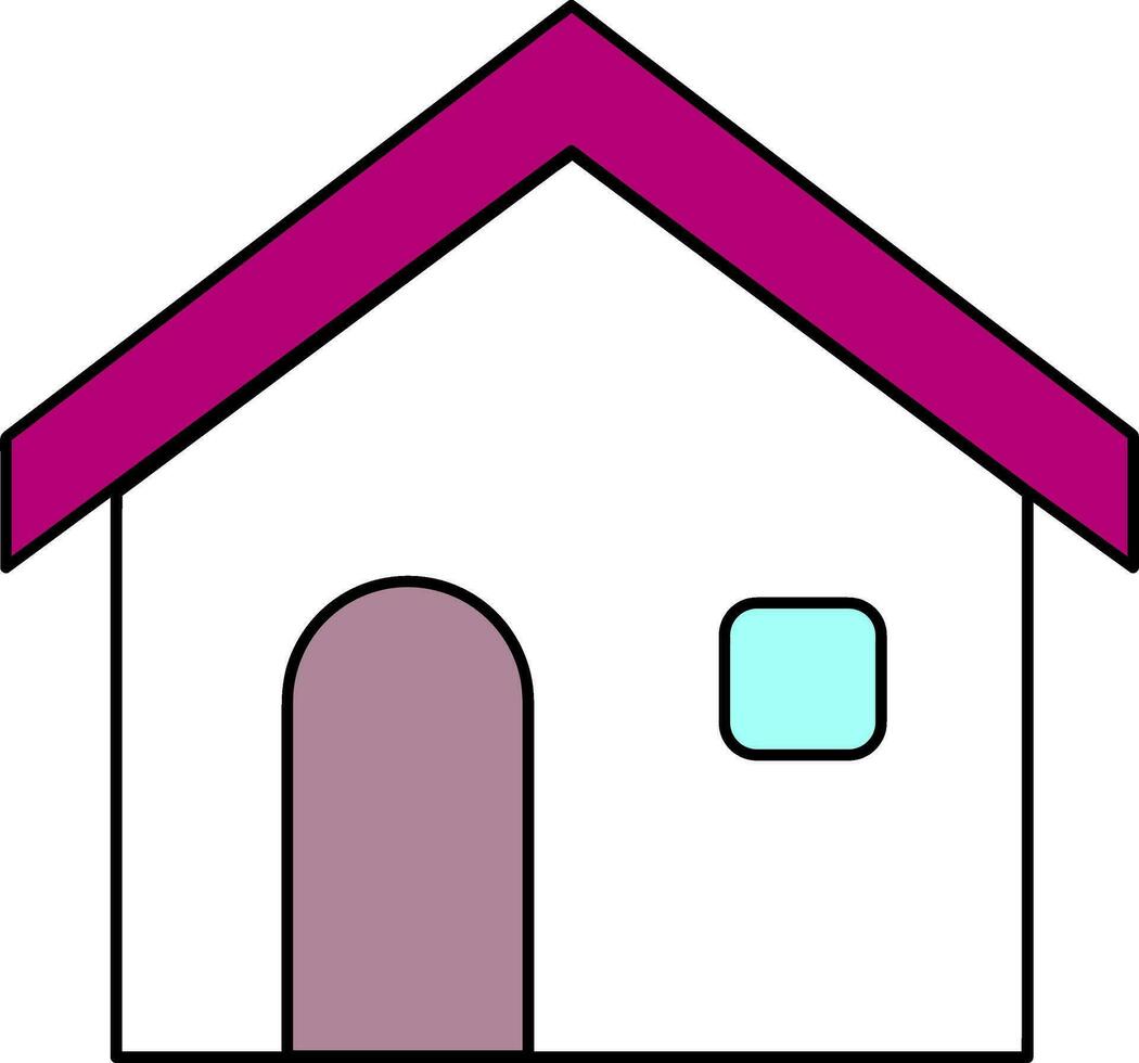 edificios y moderno ciudad casas vector íconos