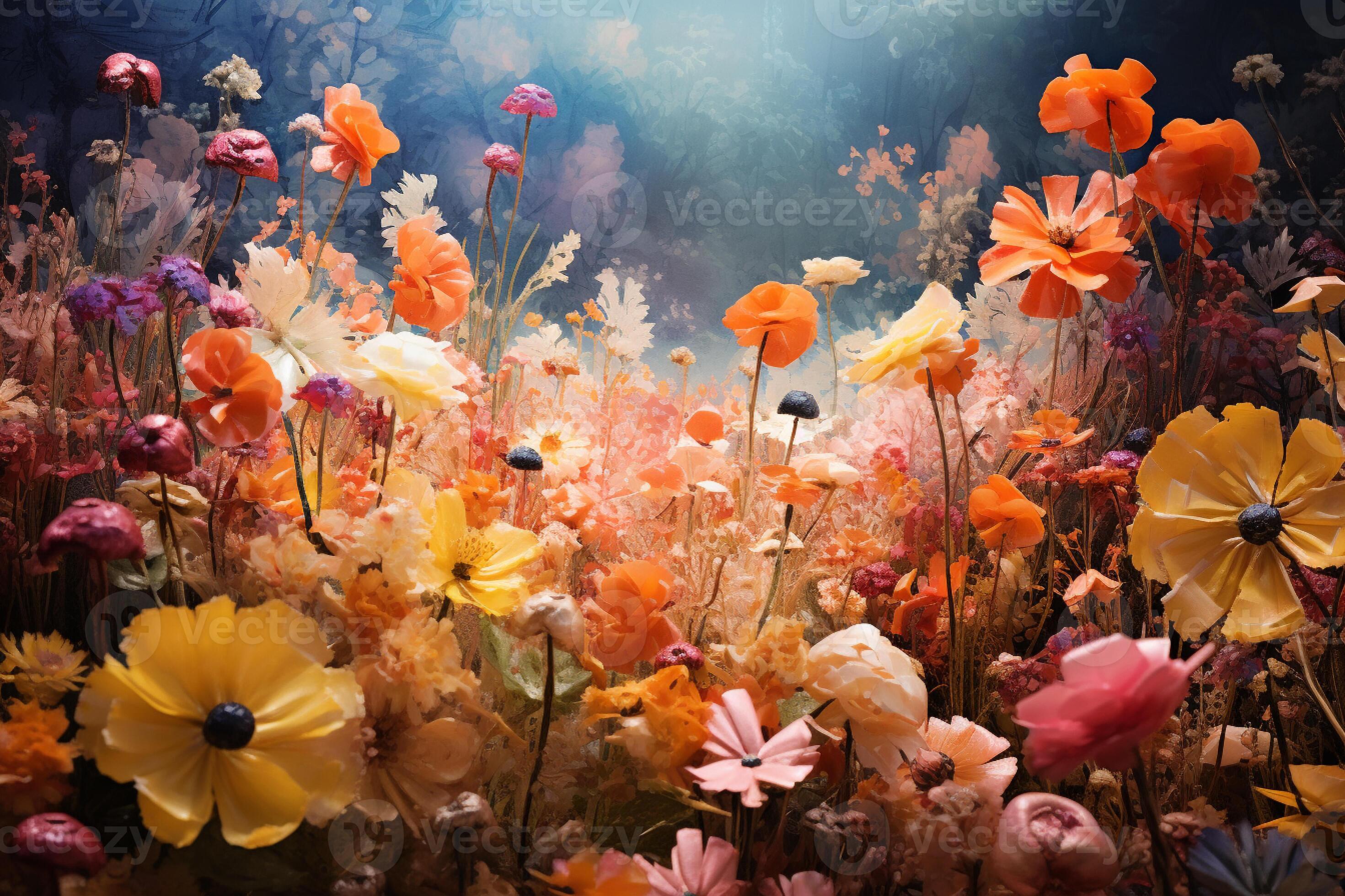 stunning flower, beautiful flower view, ai generative stunning photo