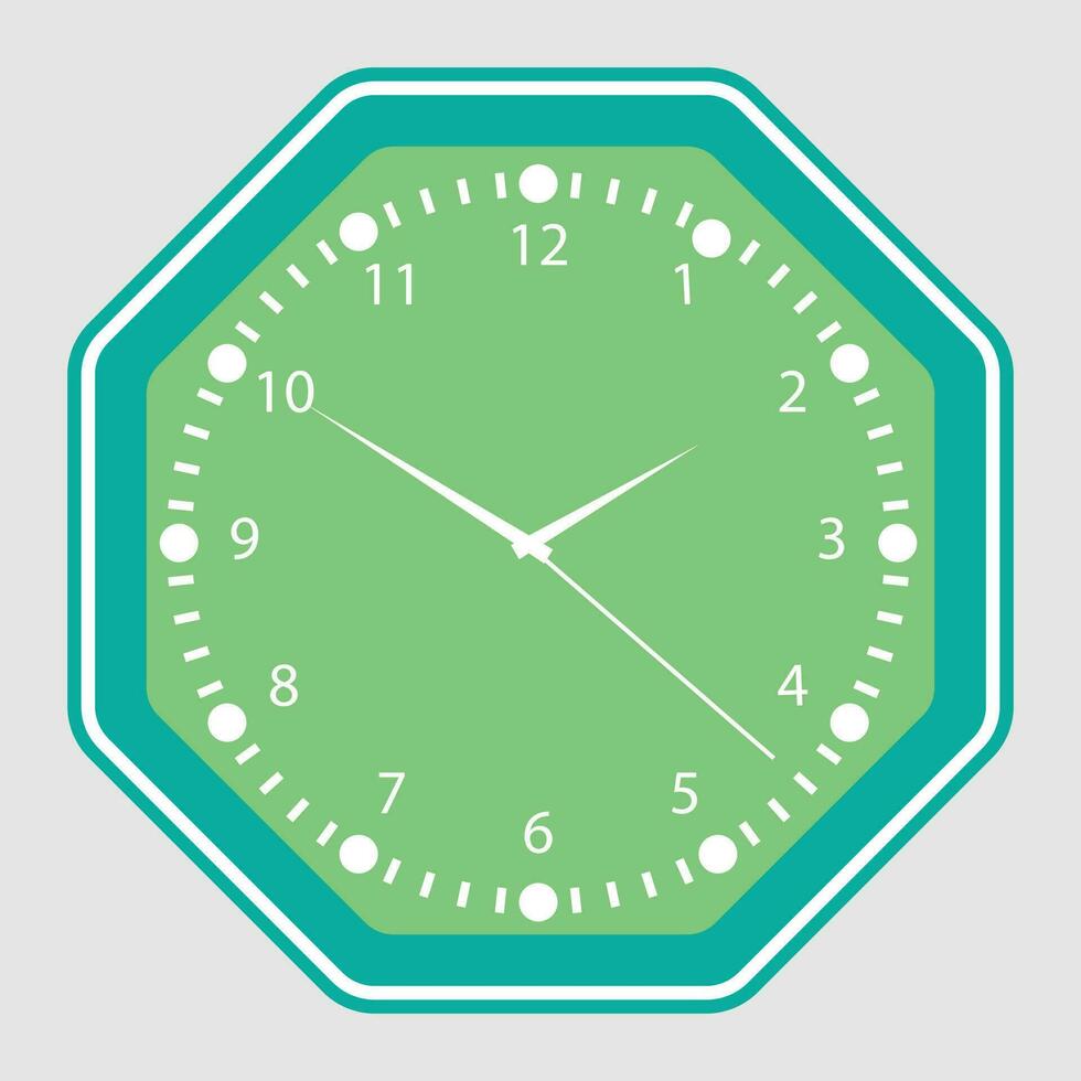 Simple Clock design vector