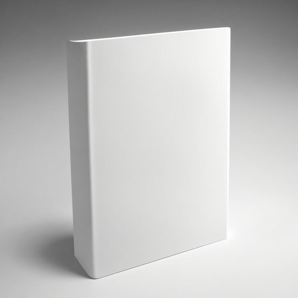 Front View of Book on a Clean Background by photo
