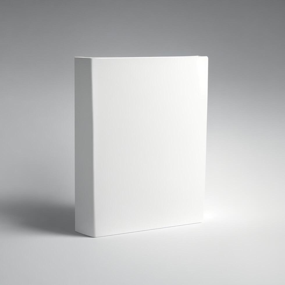 Front View of Book on a Clean Background by photo