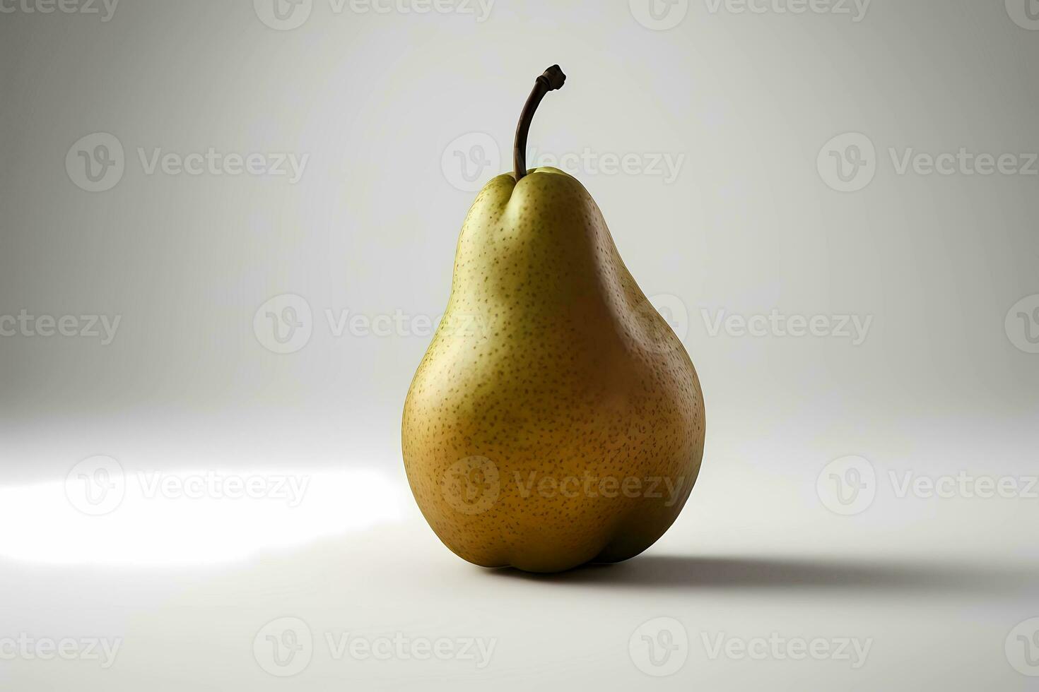 pear isolated on white background photo