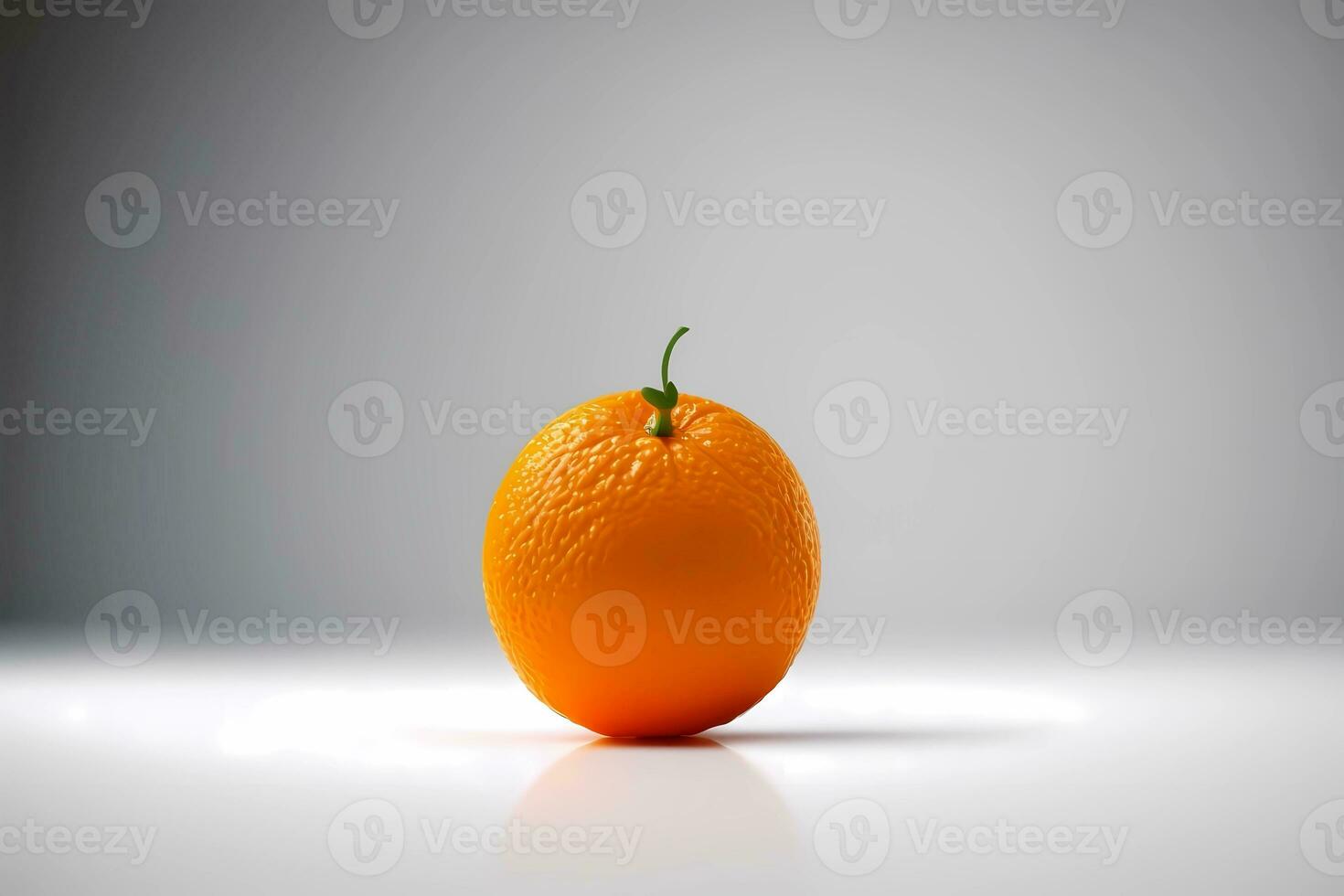 orange isolated on a white background. photo