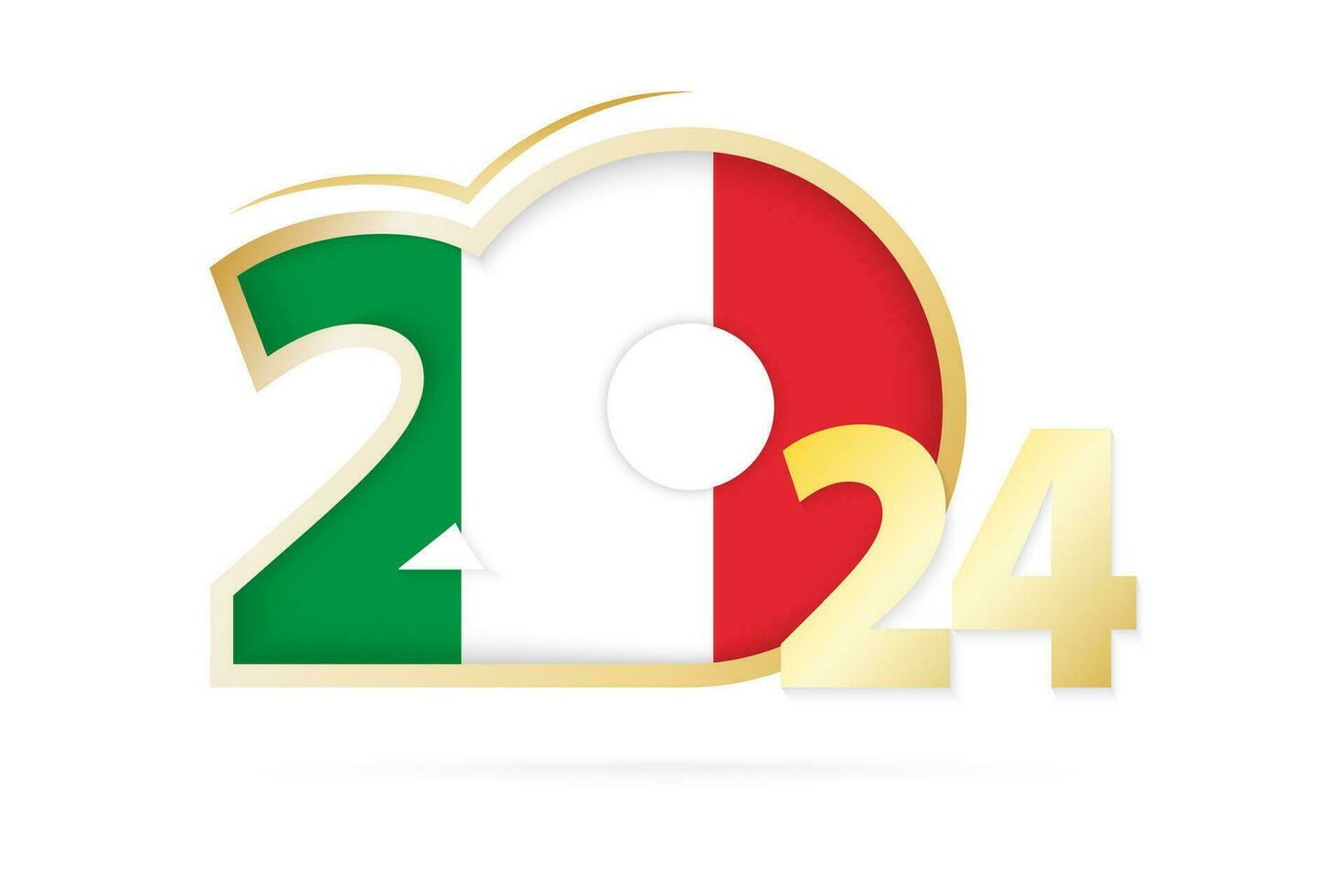 Year 2024 With Italy Flag Pattern 26542620 Vector Art At Vecteezy Year 2024 With Italy Flag Pattern Vector