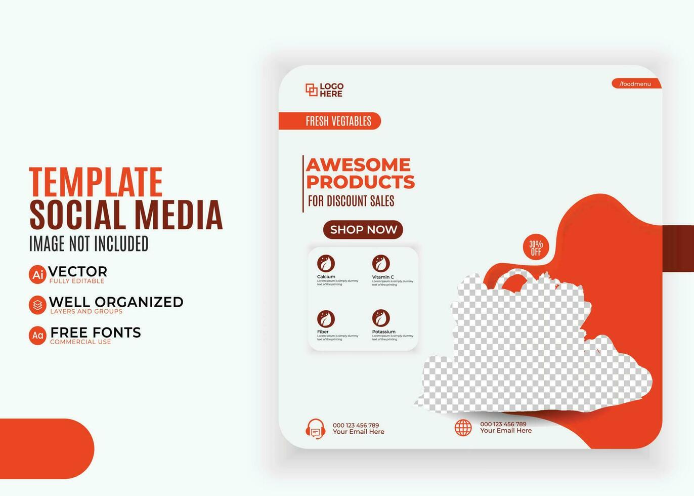 business marketing banner for social media post template, Editable minimal square banner template. vector