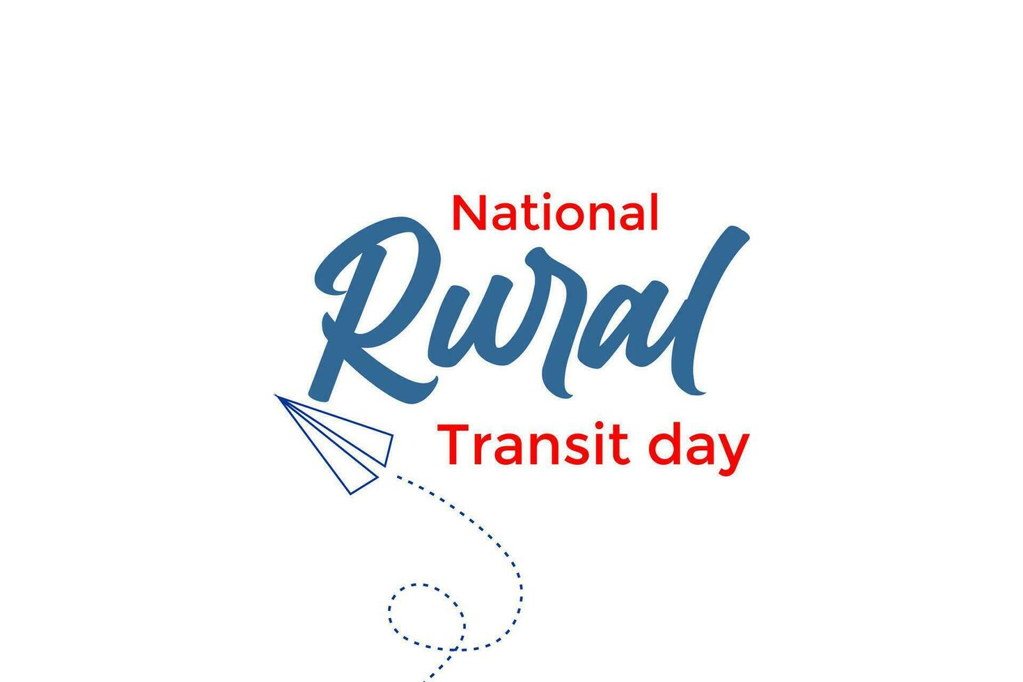 national rural transit day 26542821 Vector Art at Vecteezy