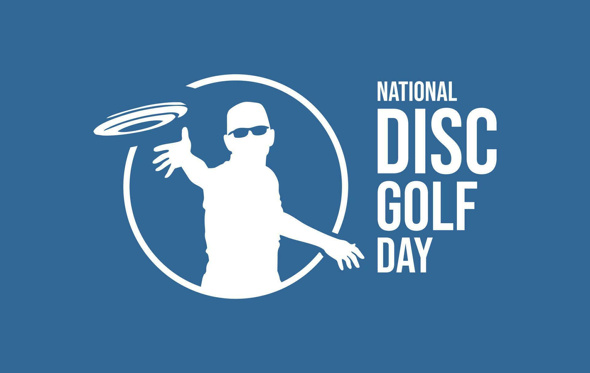 National Disc Golf Day 26543010 Vector Art at Vecteezy
