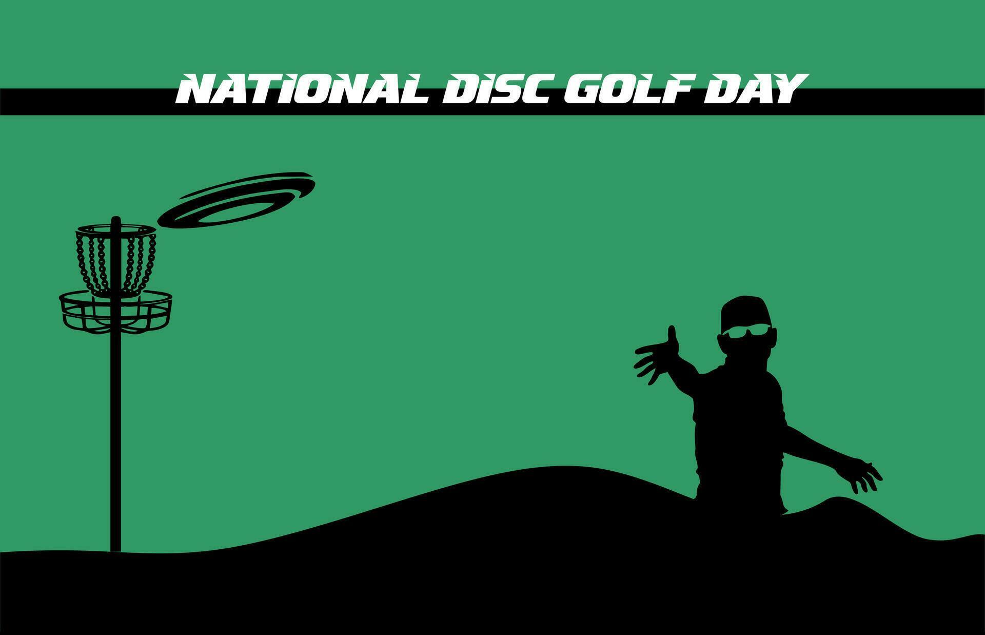 National Disc Golf Day 26543045 Vector Art at Vecteezy