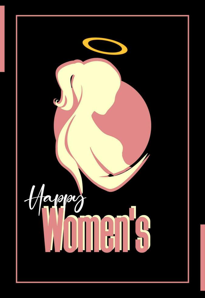 Womens day, Holiday concept vector
