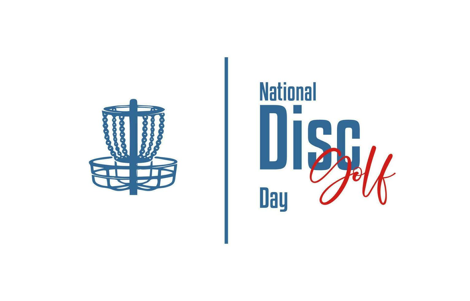 National Disc Golf Day 26543078 Vector Art at Vecteezy