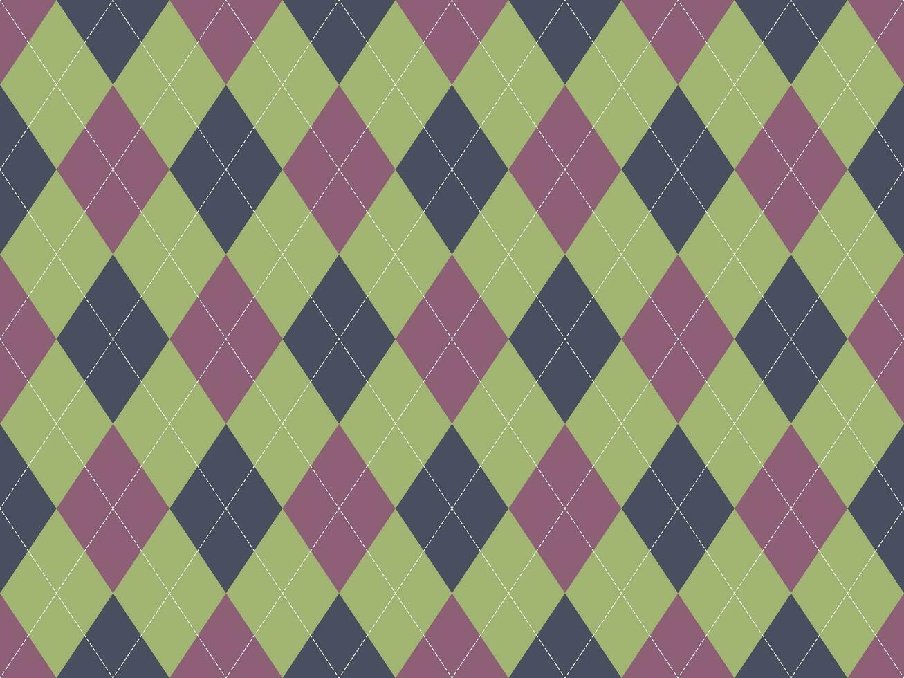 Argyle pattern seamless. Fabric texture background. Classic argill vector ornament