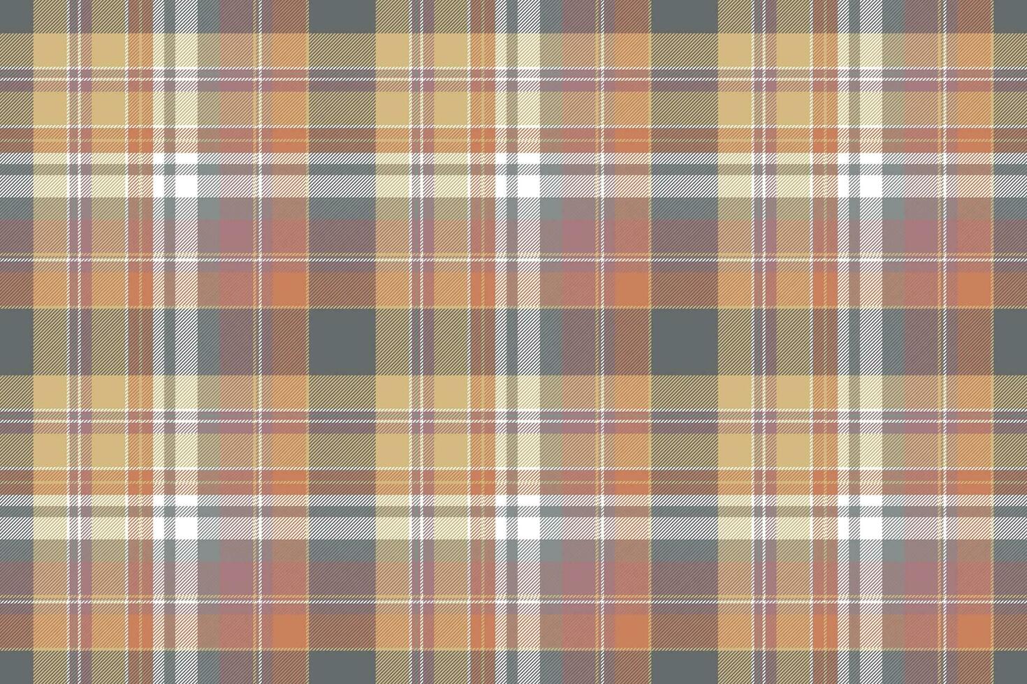 Plaid diagonal fabric texture seamless pattern vector