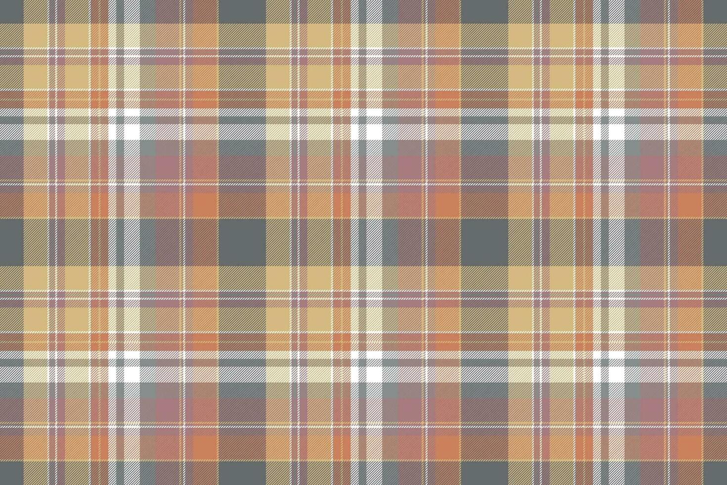 Plaid diagonal fabric texture seamless pattern vector