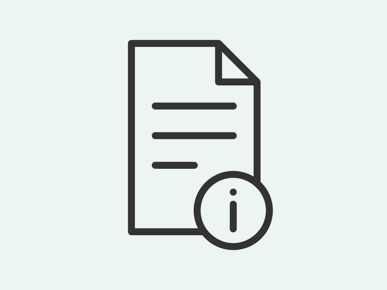 Guide icon vector, user manual. Service information document, instruction. vector