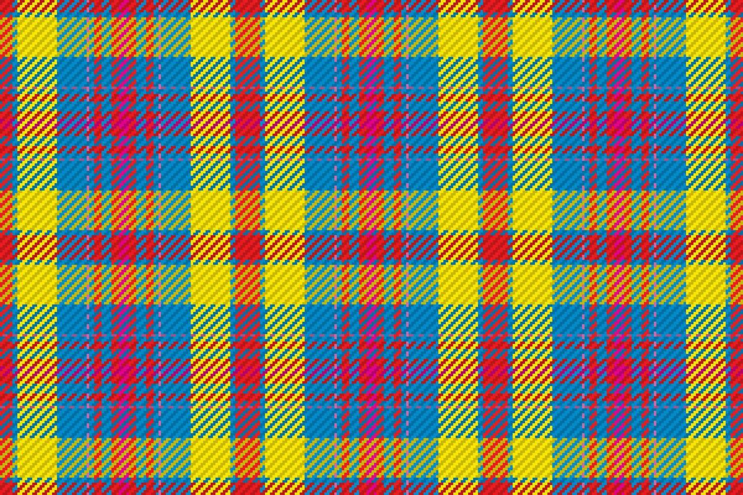 Seamless pattern of scottish tartan plaid. Repeatable background with check fabric texture. Vector backdrop striped textile print.