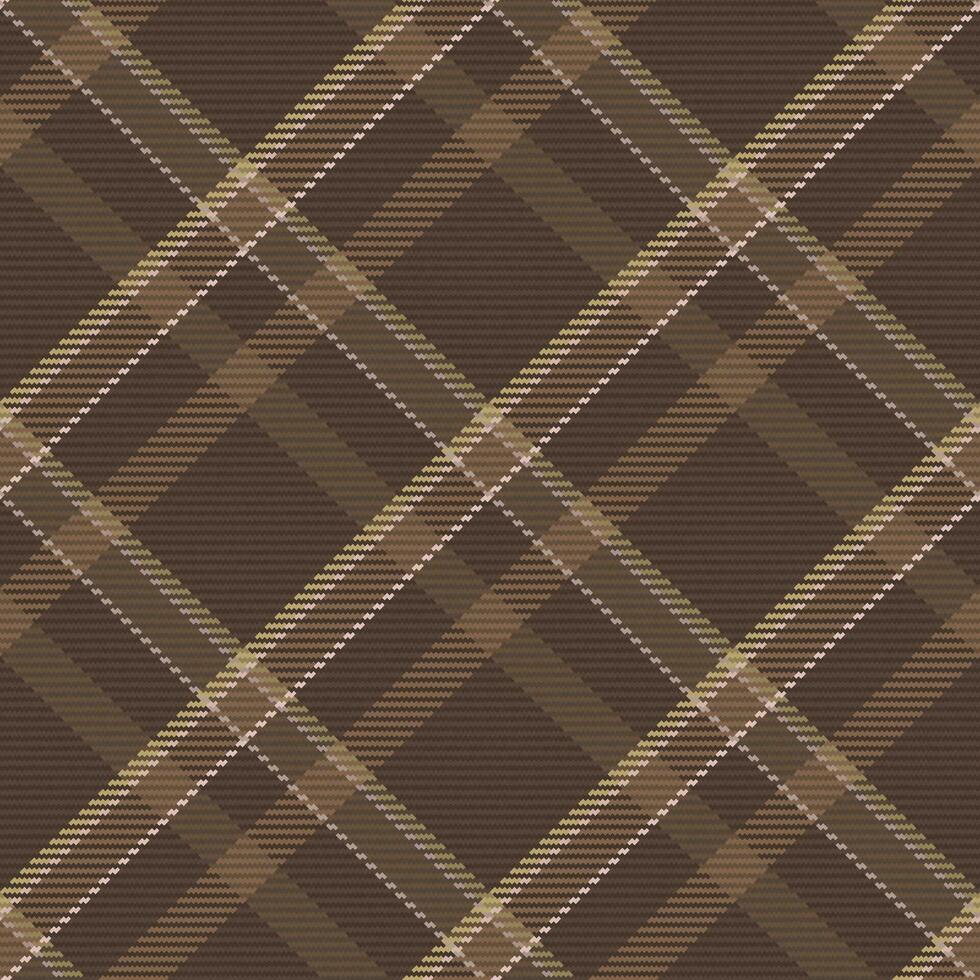 Seamless pattern of scottish tartan plaid. Repeatable background with check fabric texture. Vector backdrop striped textile print.