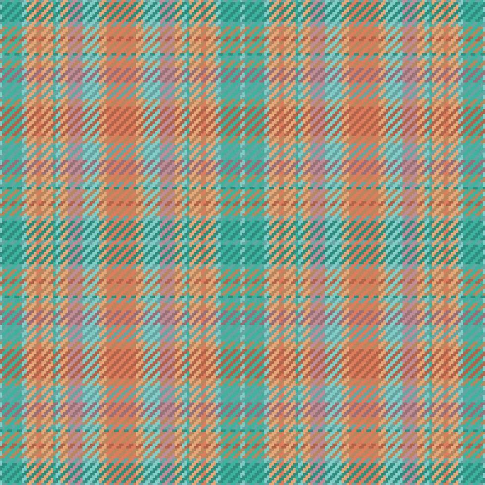 Seamless pattern of scottish tartan plaid. Repeatable background with check fabric texture. Vector backdrop striped textile print.