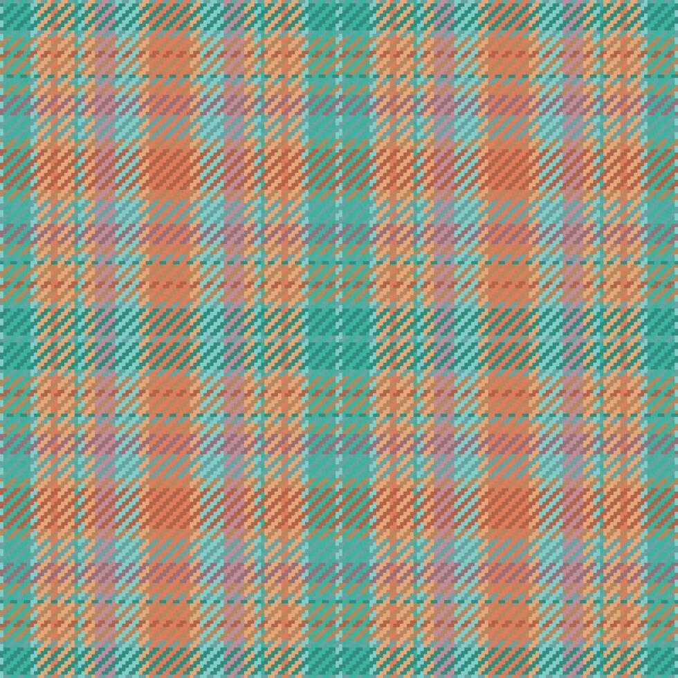 Seamless pattern of scottish tartan plaid. Repeatable background with check fabric texture. Vector backdrop striped textile print.