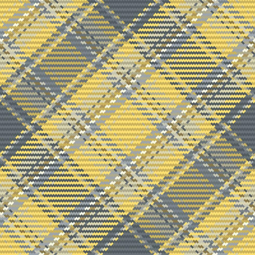 Seamless pattern of scottish tartan plaid. Repeatable background with check fabric texture. Vector backdrop striped textile print.