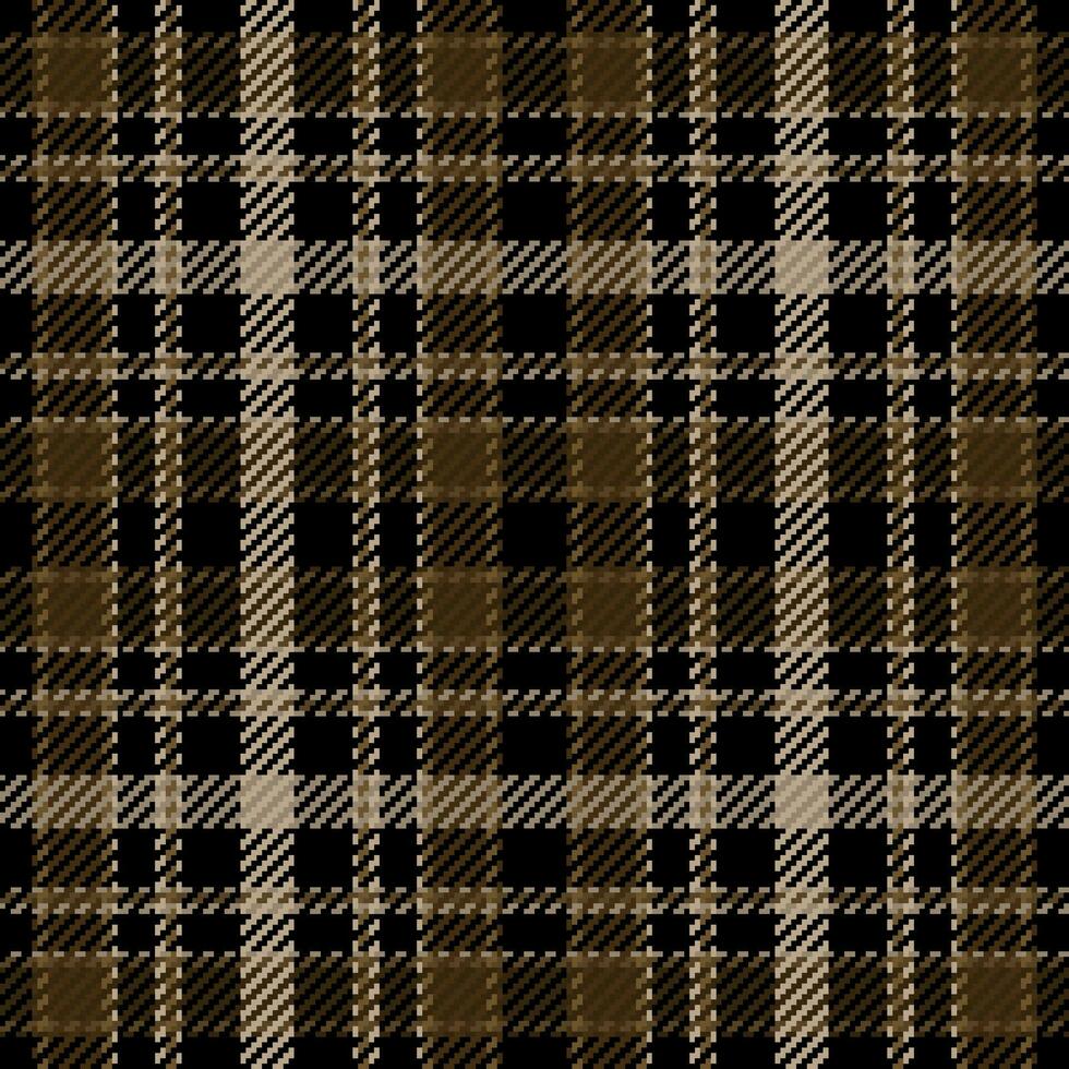 Seamless pattern of scottish tartan plaid. Repeatable background with check fabric texture. Vector backdrop striped textile print.