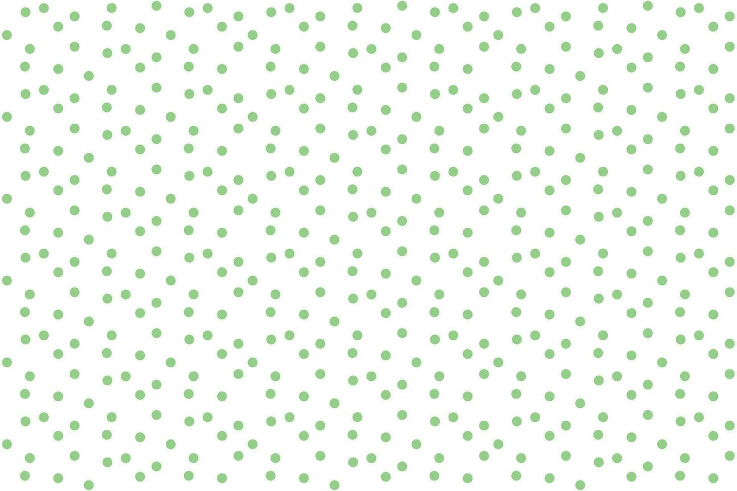 Polka with green dots soft simple seamless pattern vector