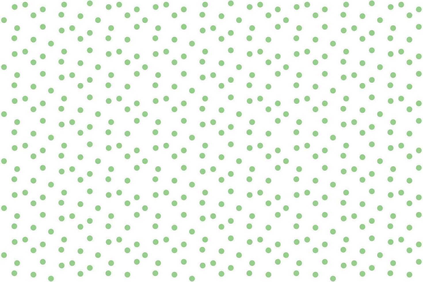 Polka with green dots soft simple seamless pattern vector