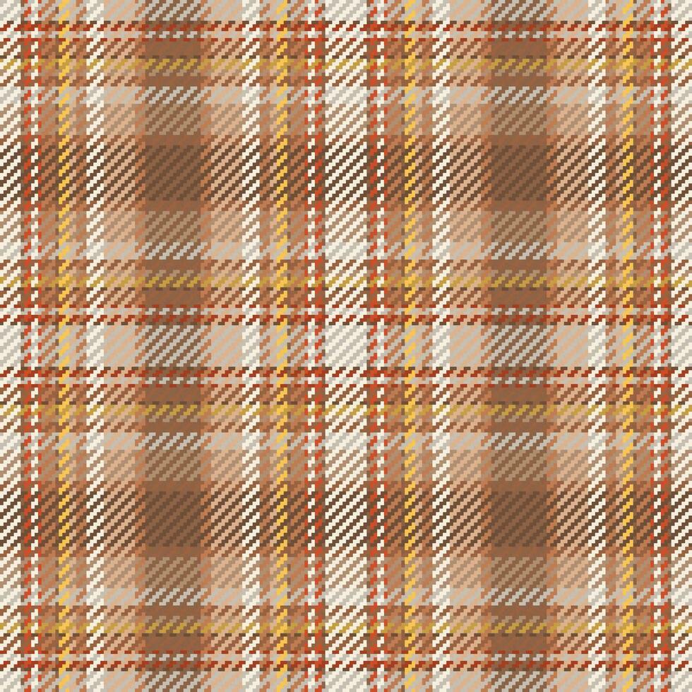 Seamless pattern of scottish tartan plaid. Repeatable background with check fabric texture. Vector backdrop striped textile print.