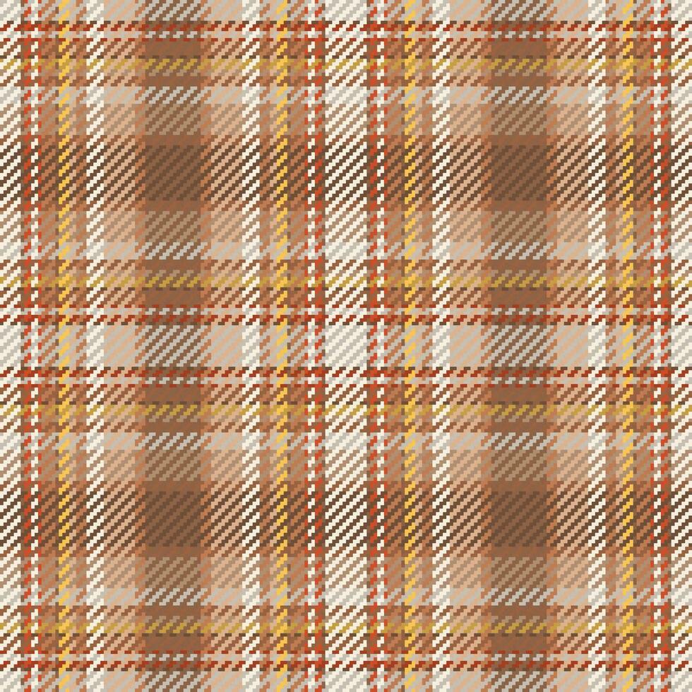 Seamless pattern of scottish tartan plaid. Repeatable background with check fabric texture. Vector backdrop striped textile print.