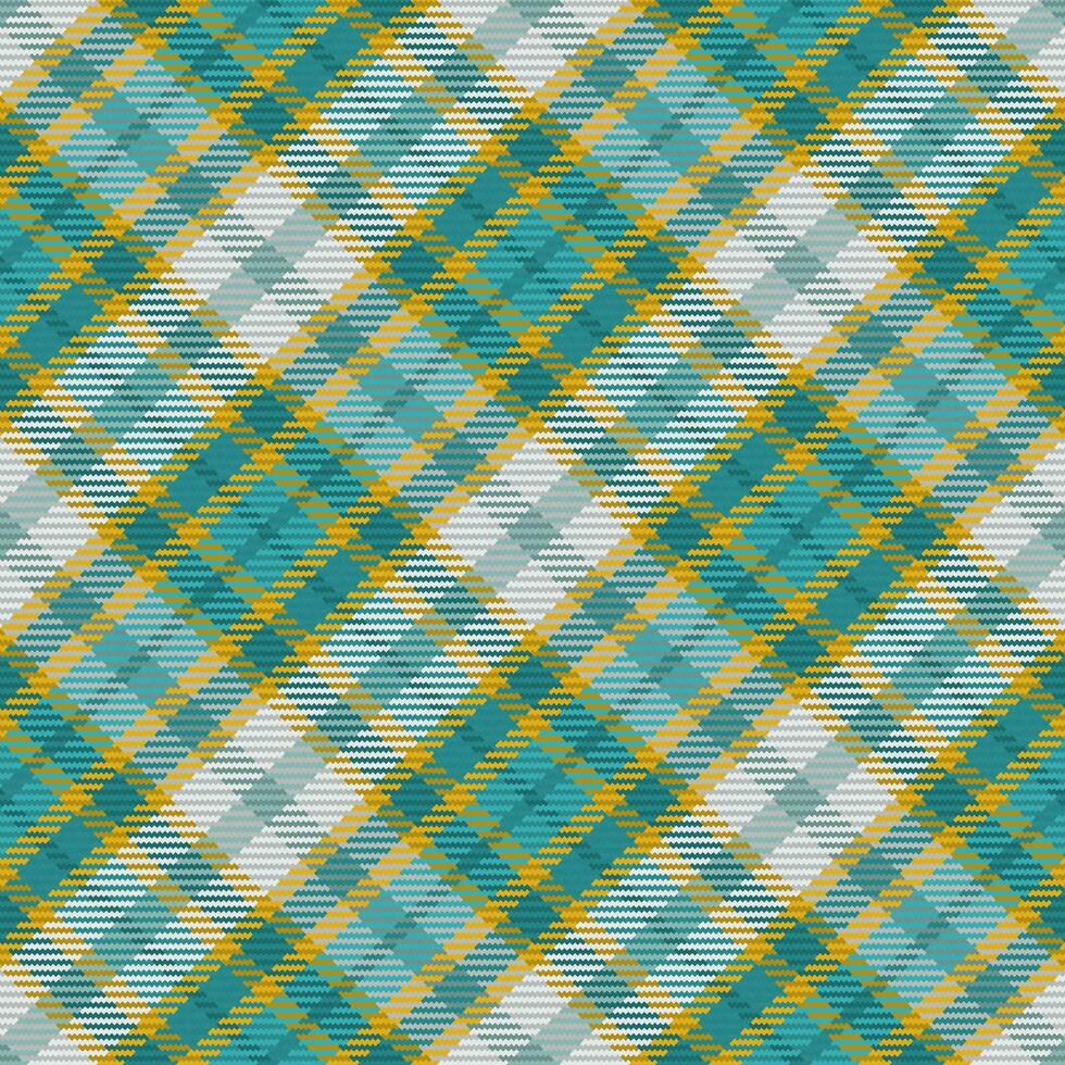 Seamless pattern of scottish tartan plaid. Repeatable background with check fabric texture. Vector backdrop striped textile print.