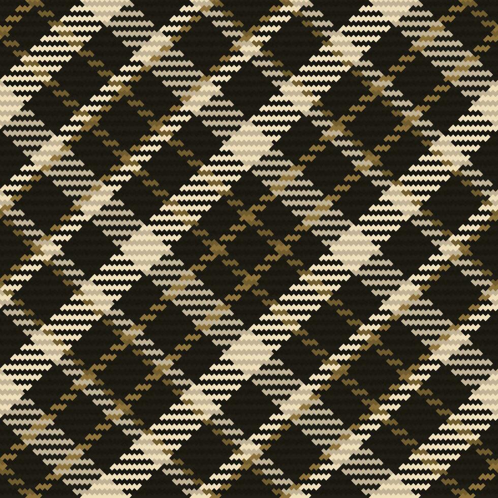 Seamless pattern of scottish tartan plaid. Repeatable background with check fabric texture. Vector backdrop striped textile print.