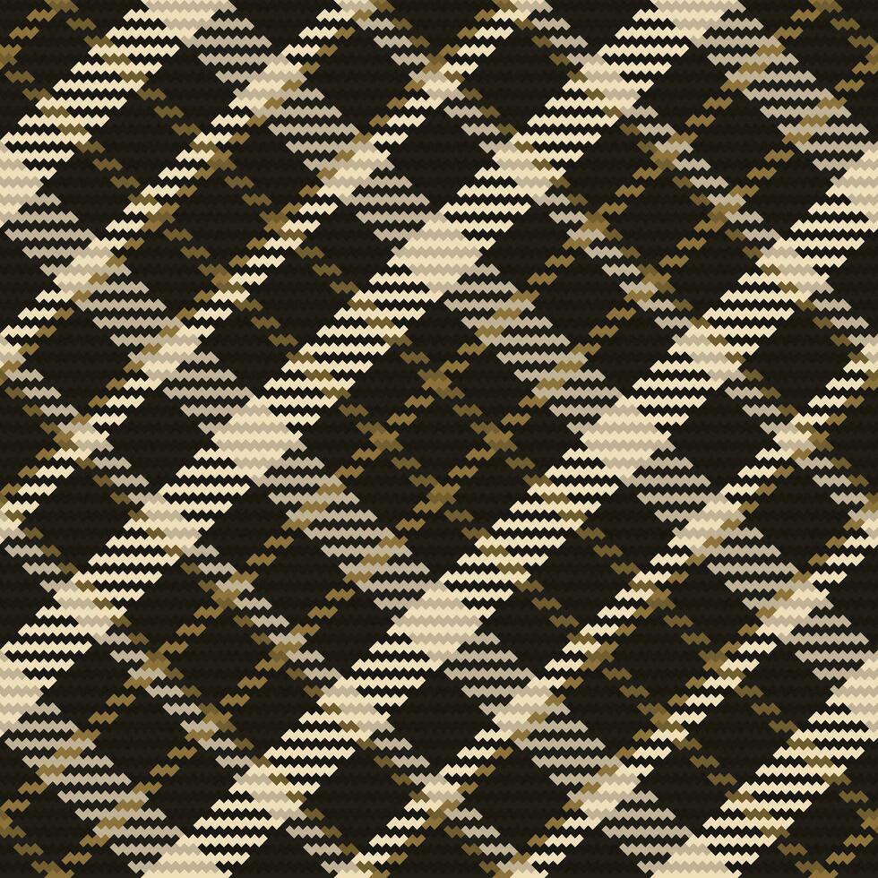 Seamless pattern of scottish tartan plaid. Repeatable background with check fabric texture. Vector backdrop striped textile print.